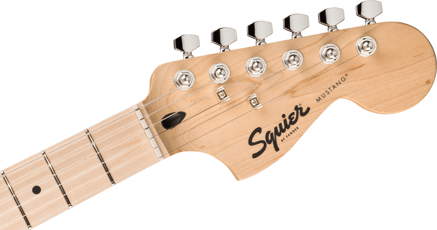 Squier Sonic Mustang With Maple Fingerboard - White Pickguard - Daphne Blue