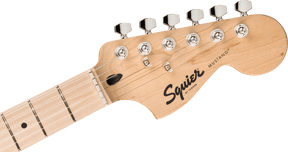 Squier Sonic Mustang With Maple Fingerboard - White Pickguard - Daphne Blue