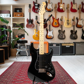 2005 Fender USA Standard Stratocaster - Black with Original Hard Case - Preowned