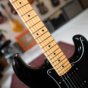 2005 Fender USA Standard Stratocaster - Black with Original Hard Case - Preowned
