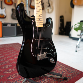 2005 Fender USA Standard Stratocaster - Black with Original Hard Case - Preowned