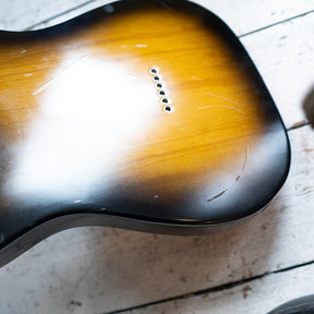 2005 Fender Made in USA Highway One Texas Telecaster - 2 Tone Sunburst - Preowned with Hard Case