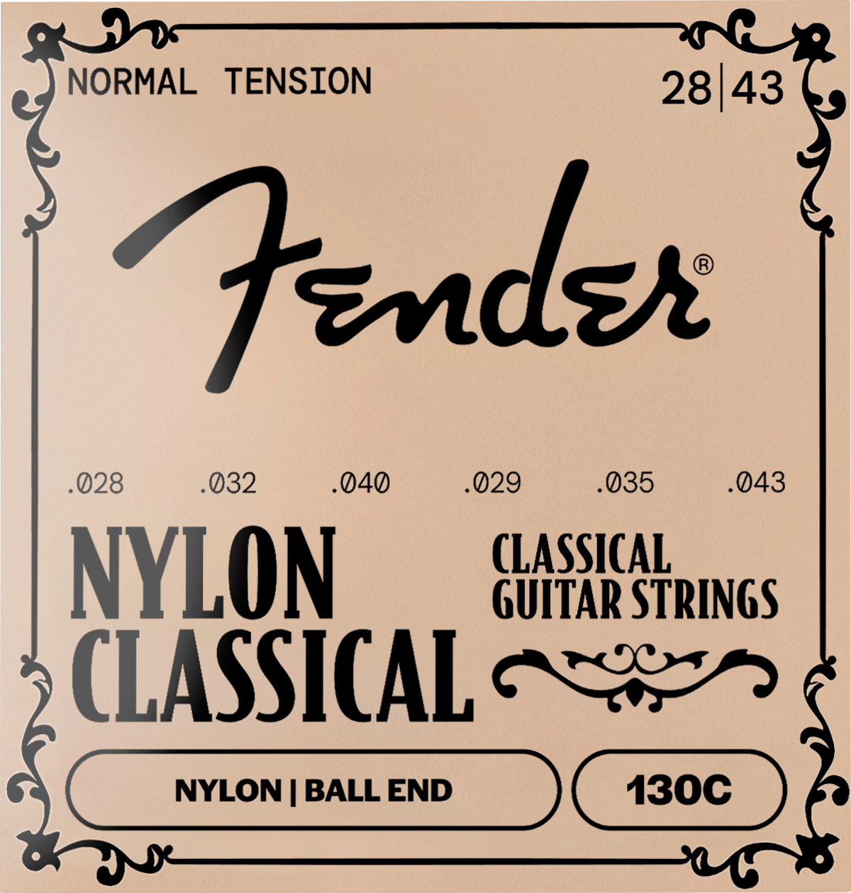 100C Nylon Classical Guitar Strings Ball End