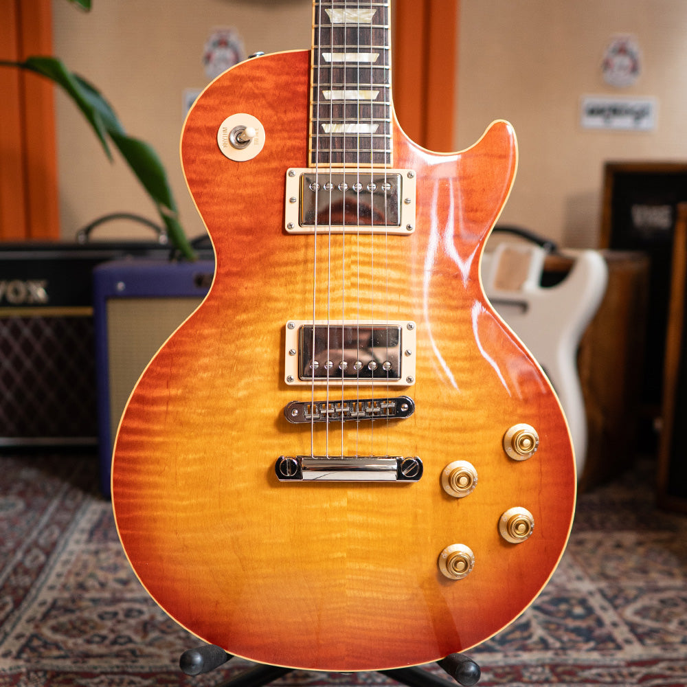 2007 Gibson Les Paul Standard Plus Top - Cherry Sunburst - OHSC - Preowned