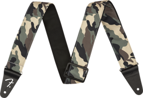 Fender Camo Strap, Woodland, 2"