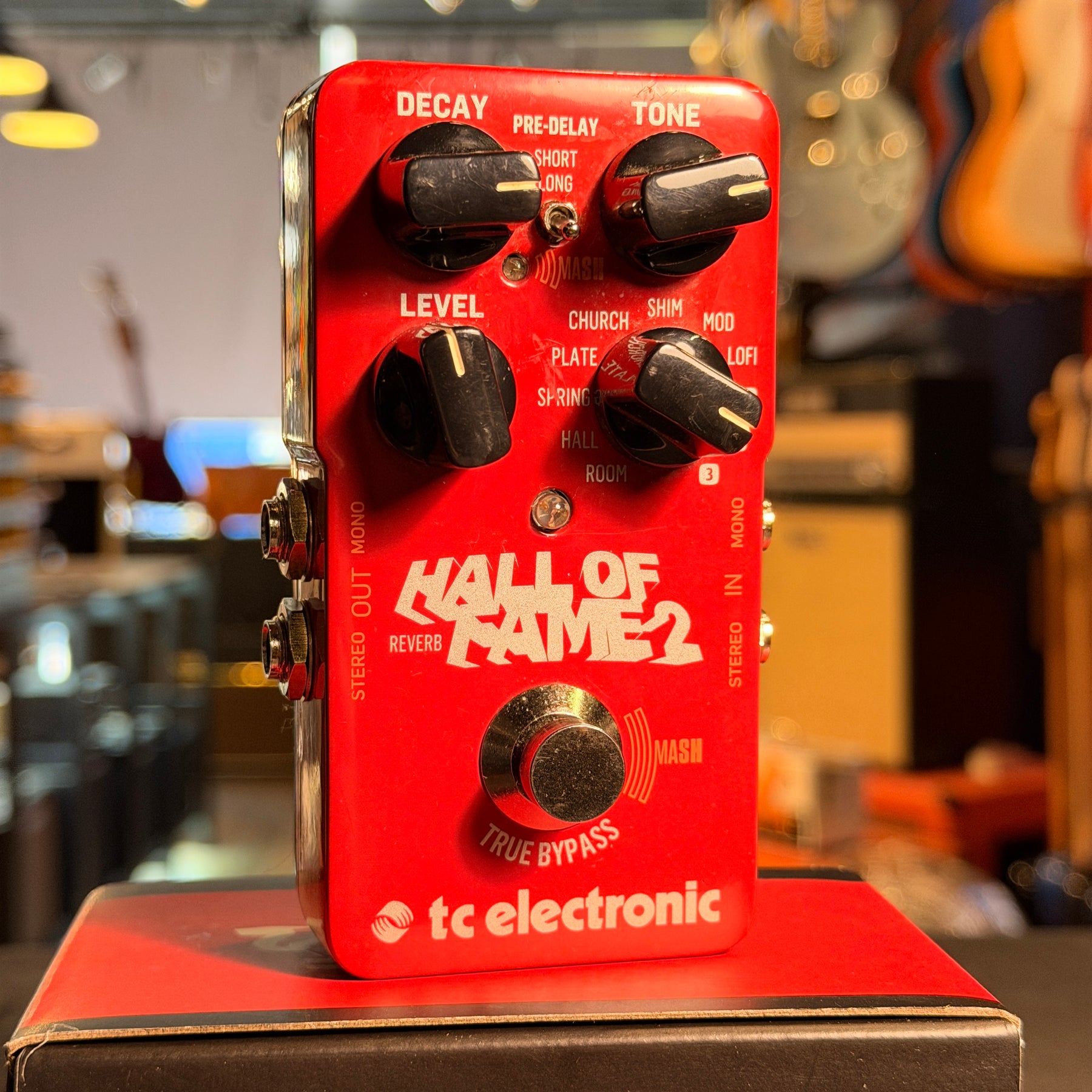 TC Electronic Hall of Fame 2 Reverb Effects Pedal - Preowned with Box