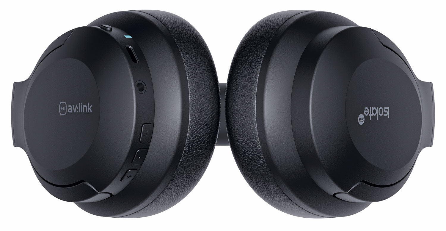 AV:Link Isolate SE Active Noise Cancelling Bluetooth Headphones
