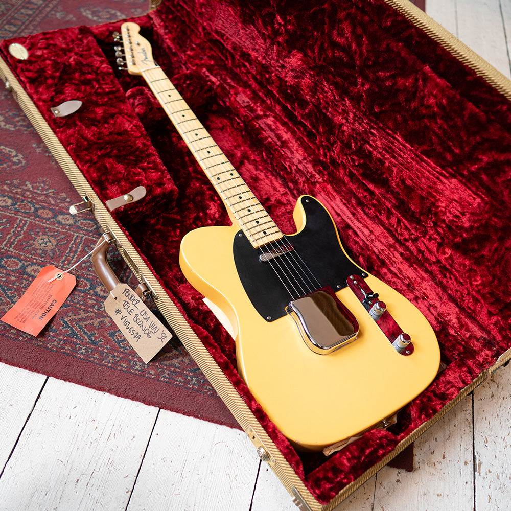 2016 Fender American Vintage '52 Telecaster - Butterscotch - OHSC - Preowned