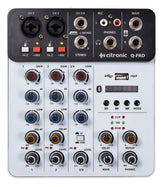 Citronic - Q-PAD Compact Mixer + USB/BT/mp3