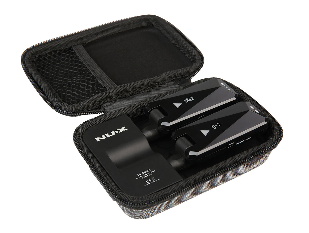 NU-X B-5RC Rechargeable Guitar Bug Set 2.4GHz