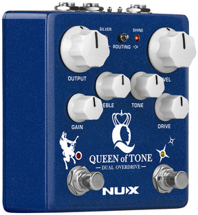 NU-X Queen of Tone Dual Overdrive Pedal