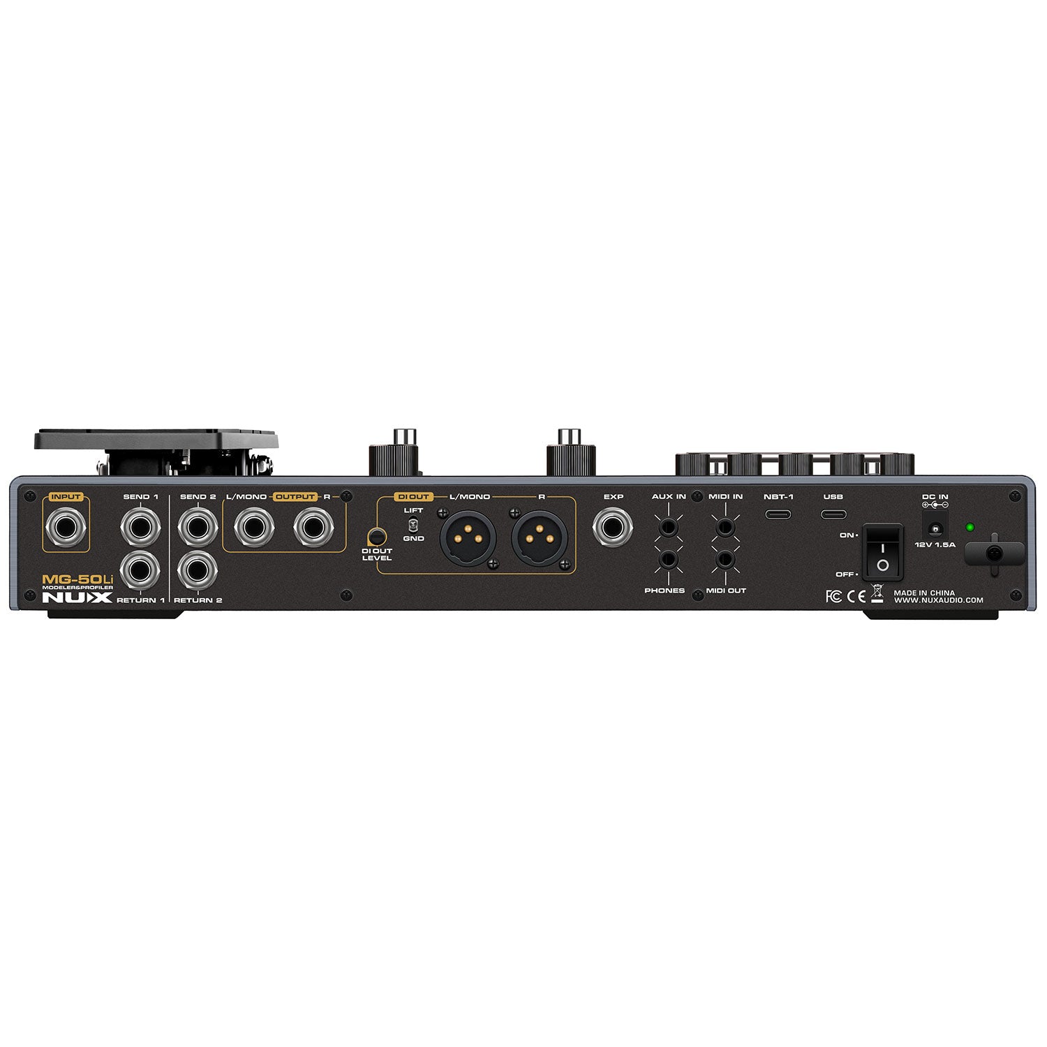 NU-X MG-50li Guitar Multi-Effects With Modeler & Profiler - Shadow Mist
