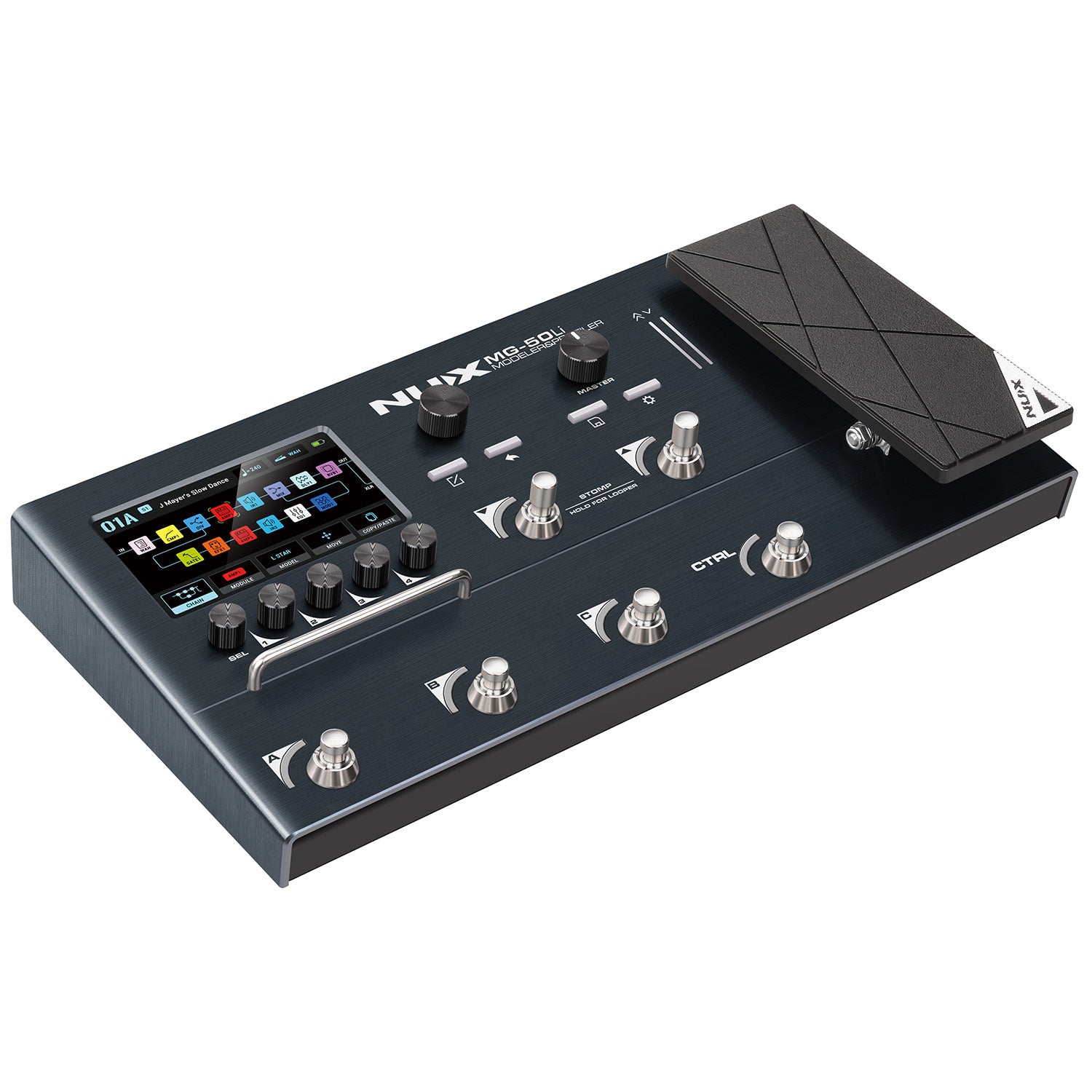 NU-X MG-50li Guitar Multi-Effects With Modeler & Profiler - Shadow Mist