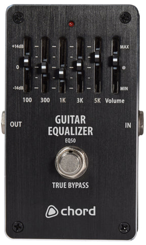 graphic eq pedal Chord EQ-50 5-band Graphic EQ Pedal