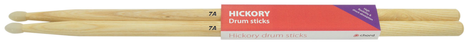 Chord Hickory sticks 7AN - pair