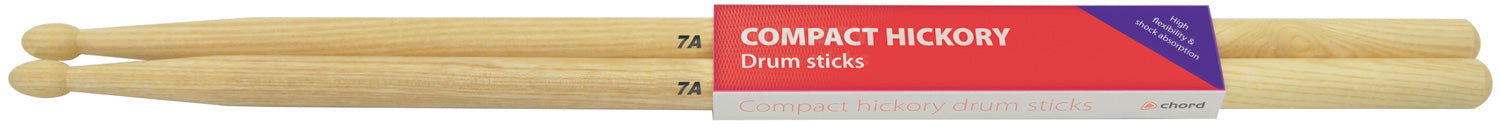 Chord Compact hickory sticks 7AW- pair