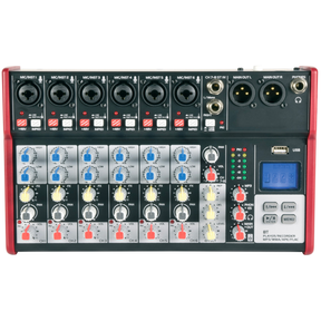 Citronic CSM-8 Audio Mixer with USB & Bluetooth