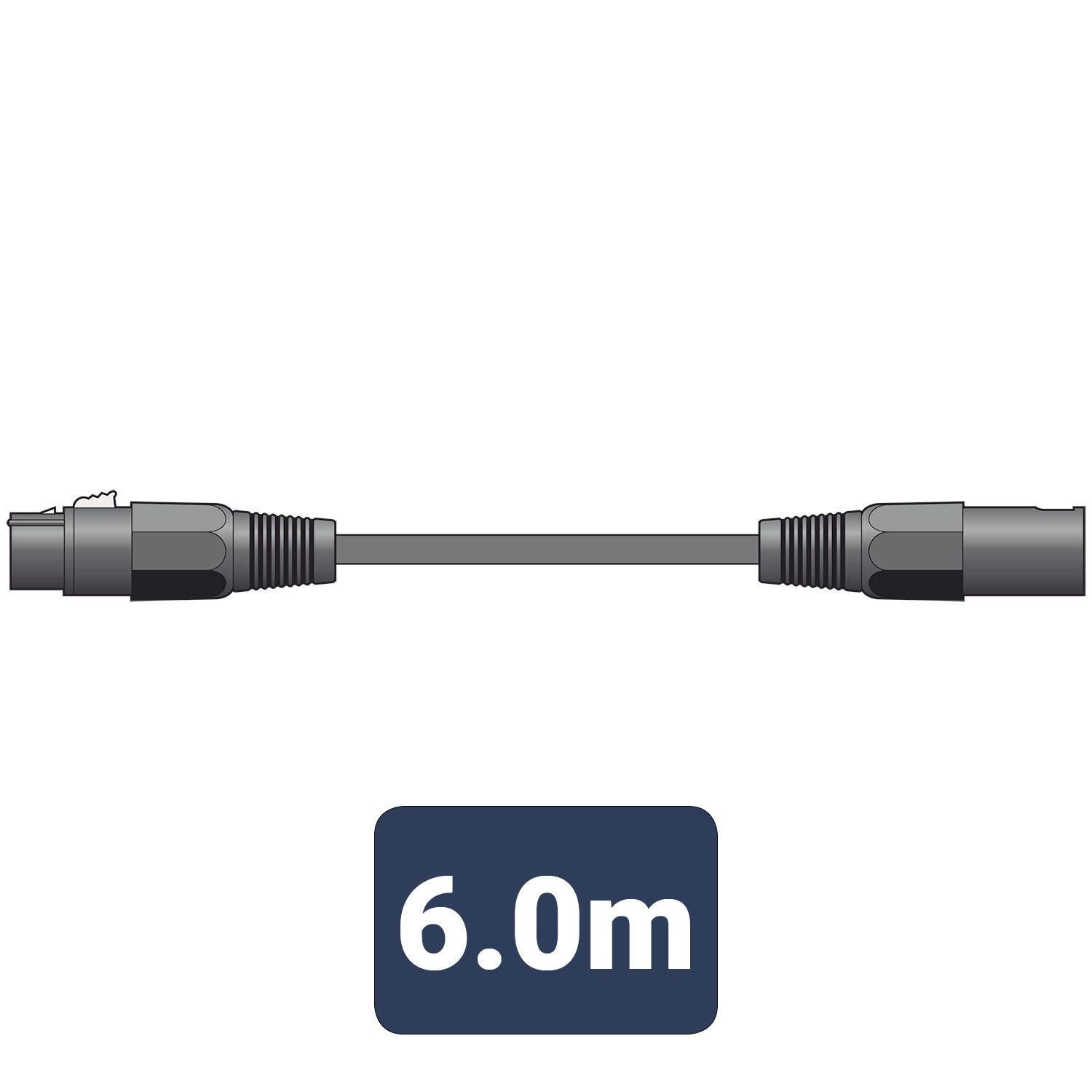 Citronic Classic Microphone Leads XLR Female - XLR Male