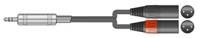 Citronic 3.5mm to Stereo XLR