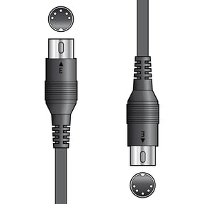Citronic Classic MIDI Leads 5 Pin Din Plug - 5 Pin Din Plug