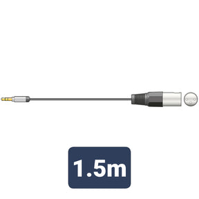 Citronic Classic Audio Lead 3.5mm Stereo Jack Plug - XLR Male