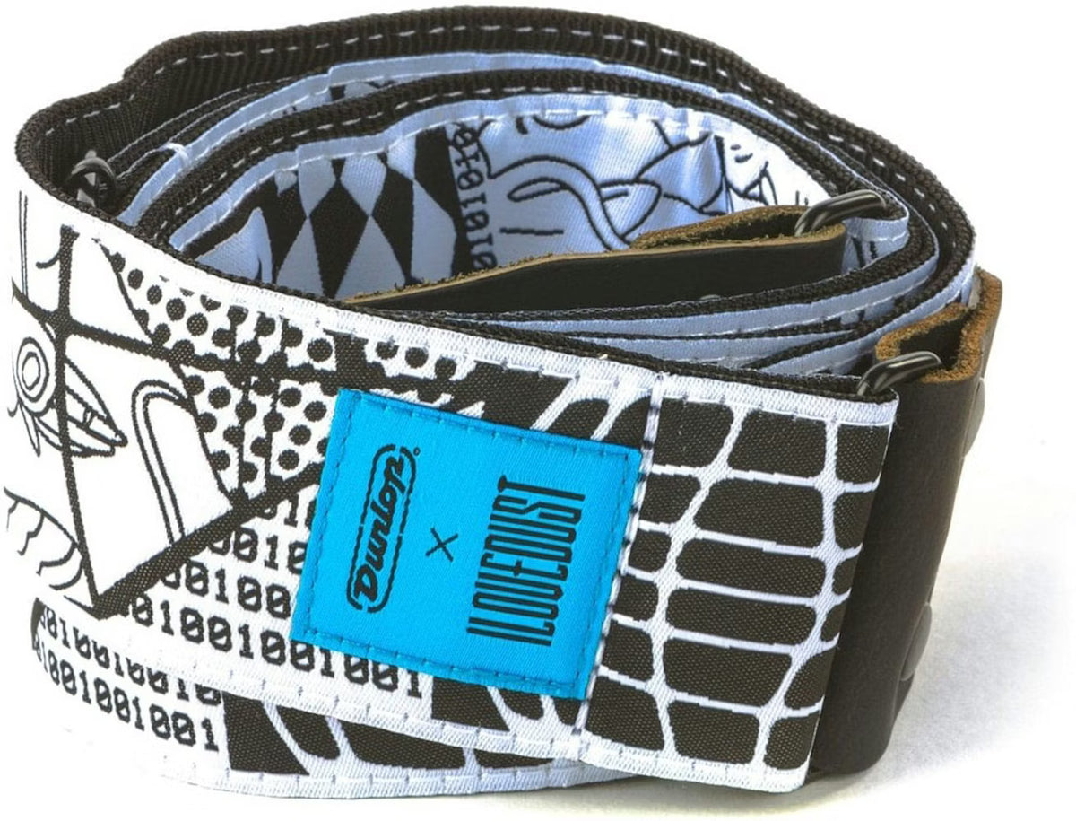 Jim Dunlop ILD07 I Love Dust Strap - Electronic Tears