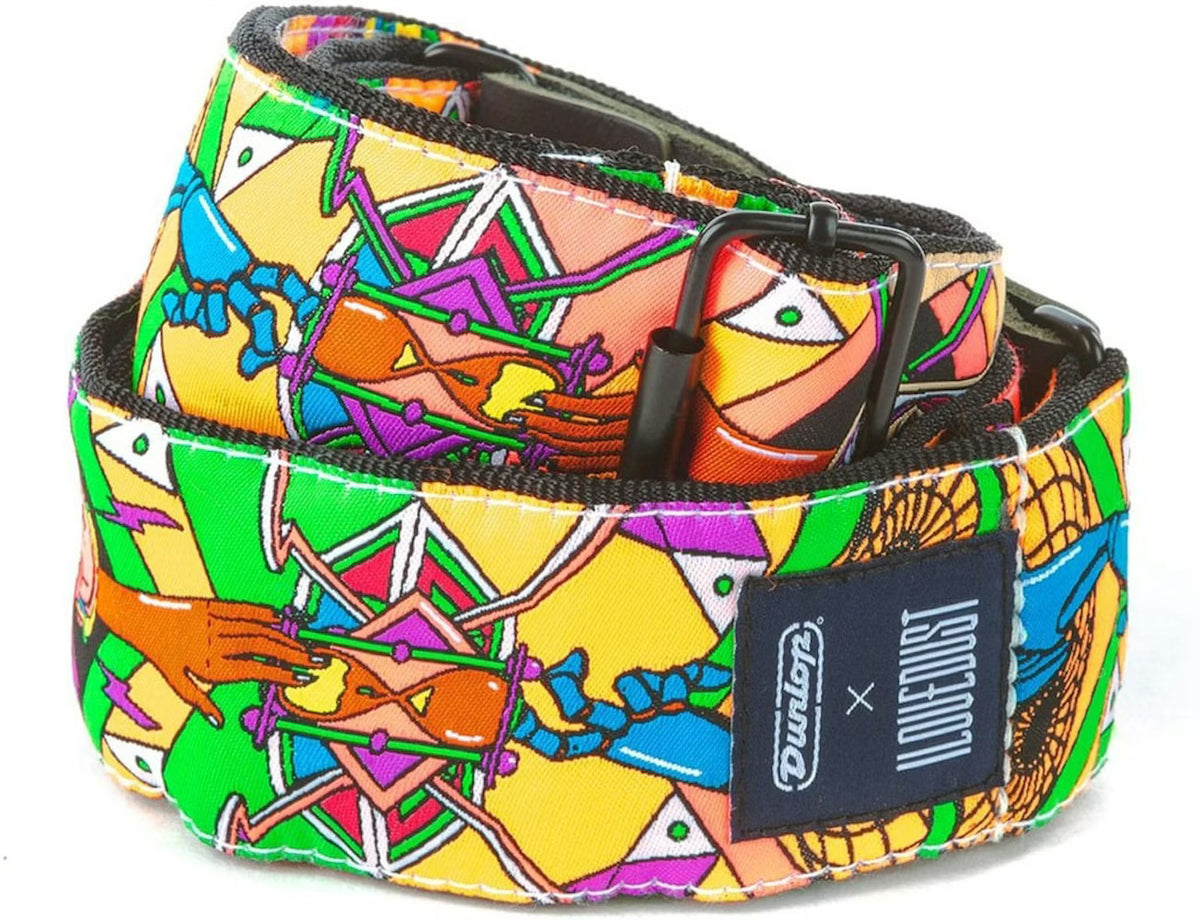 Jim Dunlop I Love Dust Strap - Hourglass