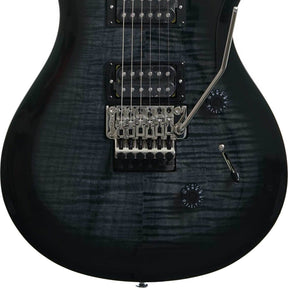 PRS SE Custom 24 Floyd Rose - Charcoal Burst - 2024 New Old Stock