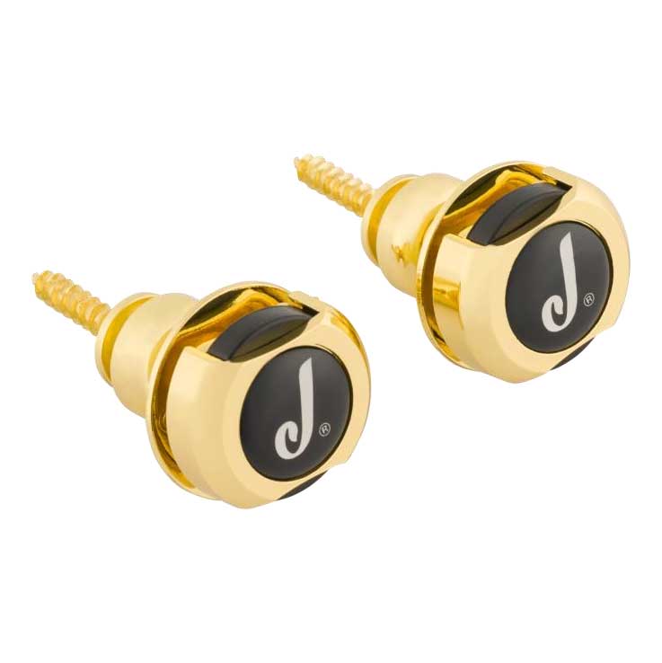 Jackson Guitar Strap Locks - Gold