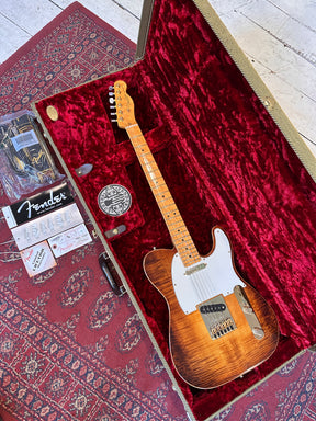 2012 Fender American Select Telecaster Violin Burst with Hard Case & Candy - Preowned