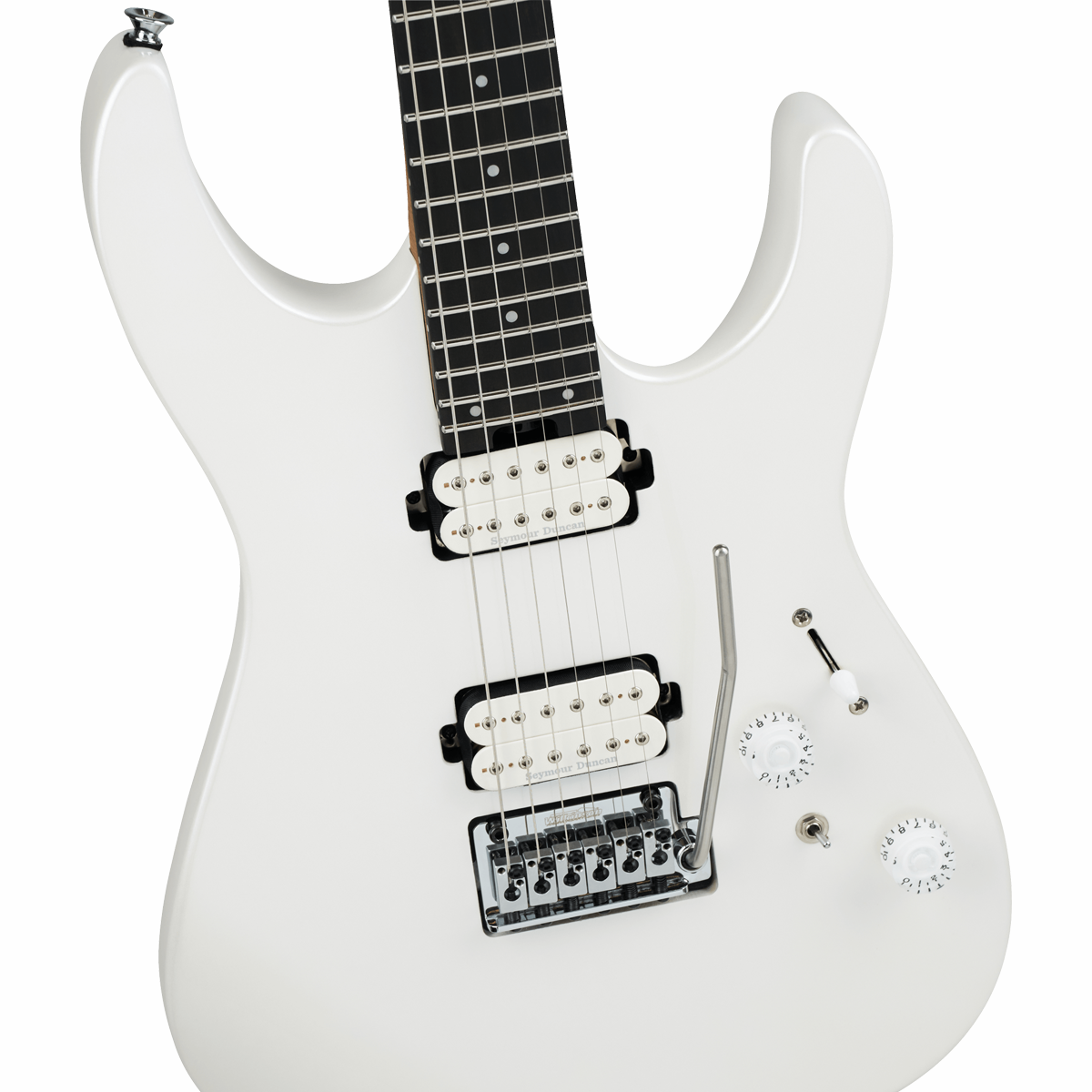 Charvel Pro-Mod Plus Dinky DK24 HH Seymour Duncans & Ebony Fingerboard - Celestial Silk