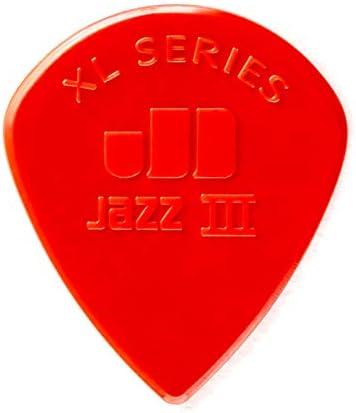 Jim Dunlop Nylon Jazz III XL Plectrum Players Pack - 6 Pack