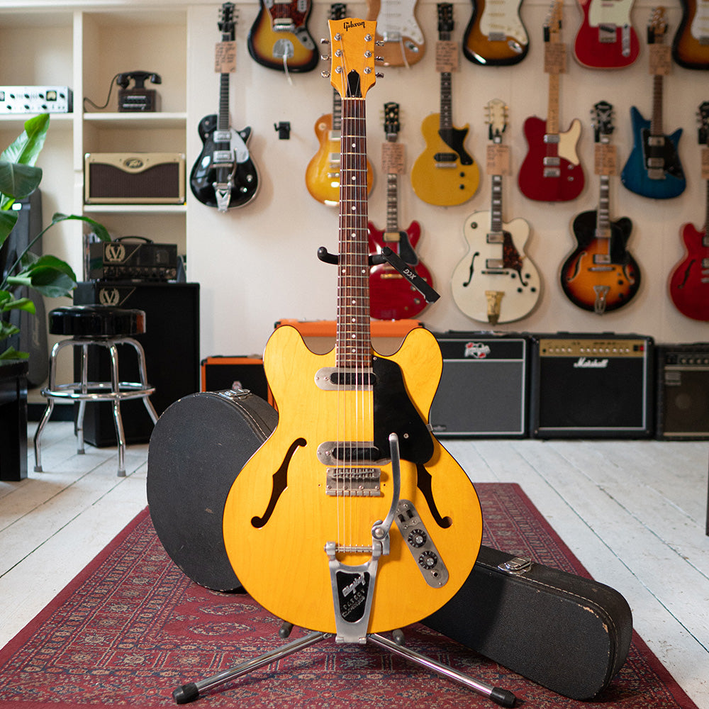 1972 Gibson ES320TD With HC - Natural Blonde - Preowned
