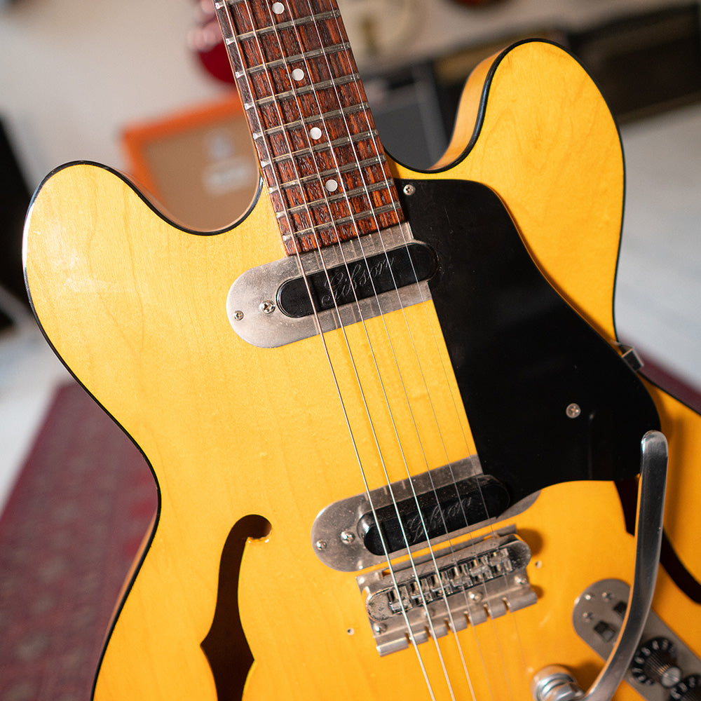 1972 Gibson ES320TD With HC - Natural Blonde - Preowned