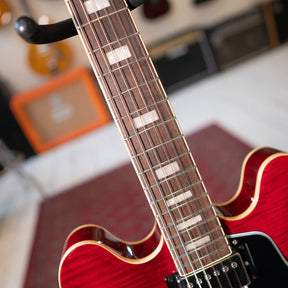 Epiphone ES-335 Figured Semi-Hollow Electric Guitar - Raspberry Burst - Preowned