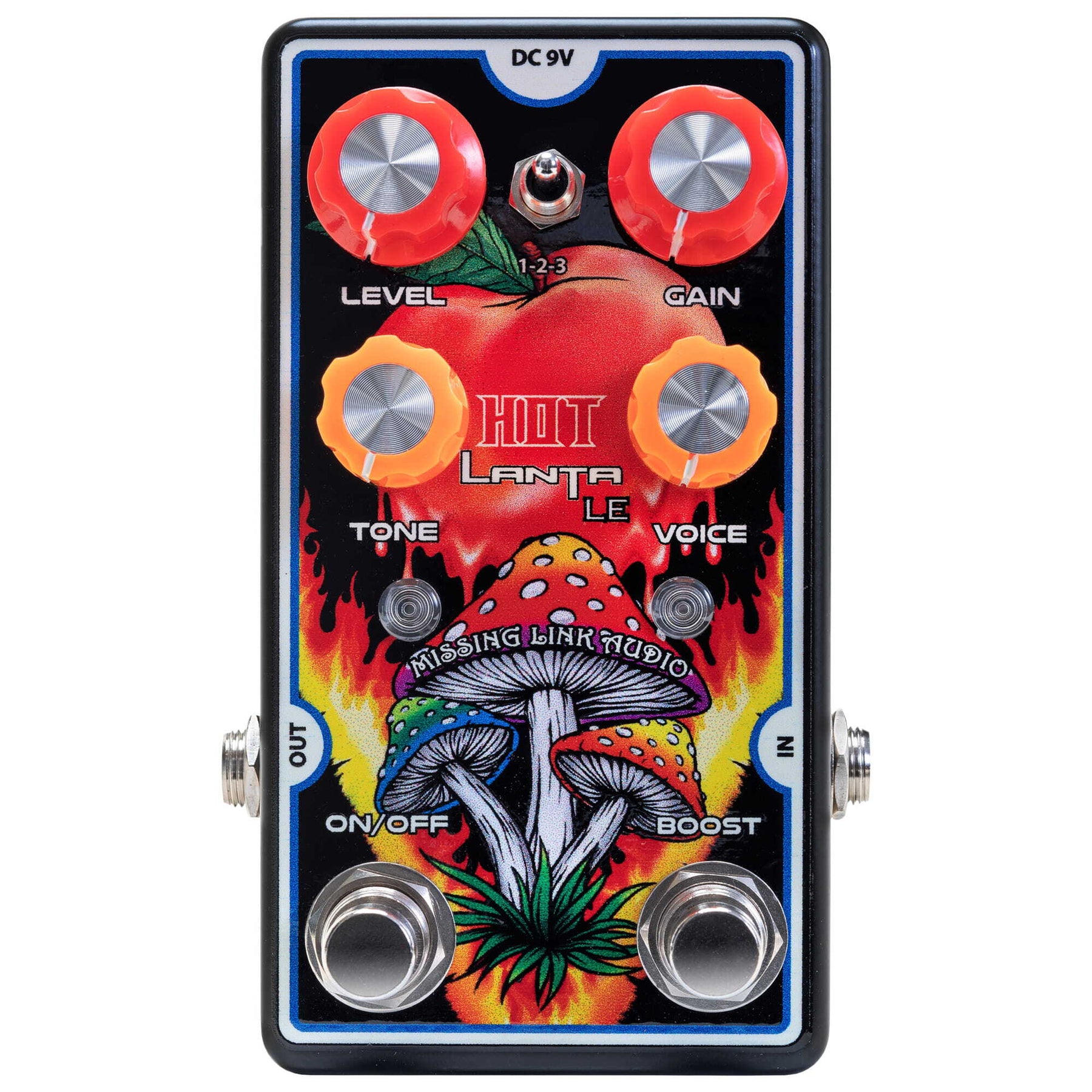 Missing Link Audio Limited Edition Hotlanta Overdrive Effects Pedal