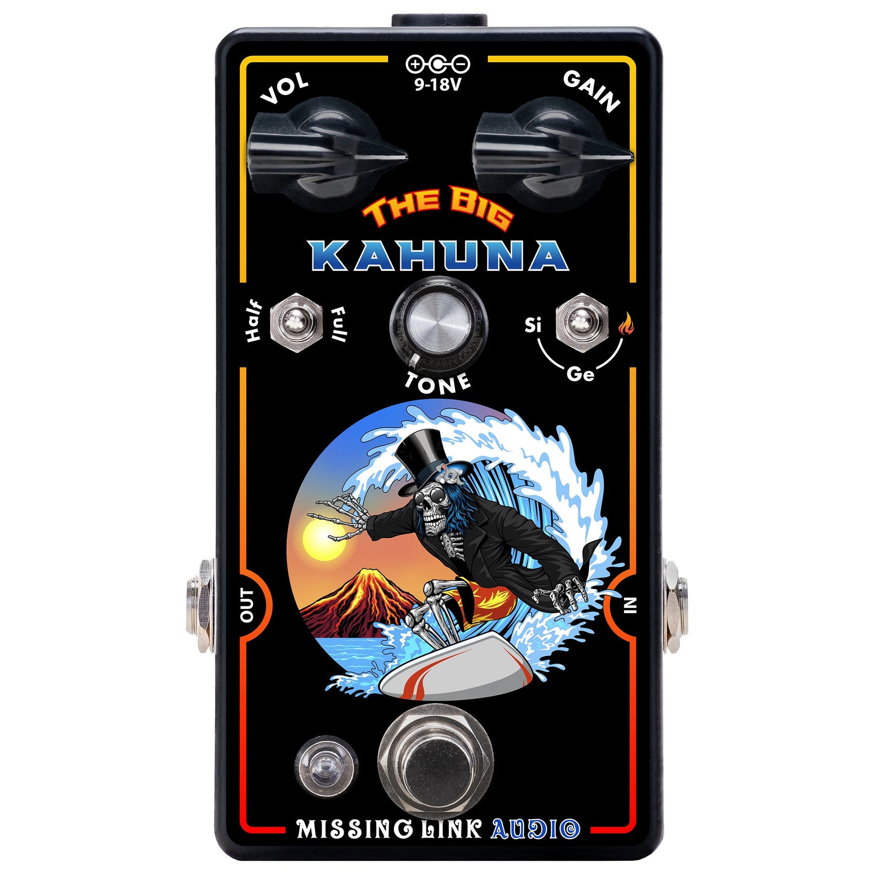 Missing Link Audio Big Kahuna Overdrive Effects Pedal