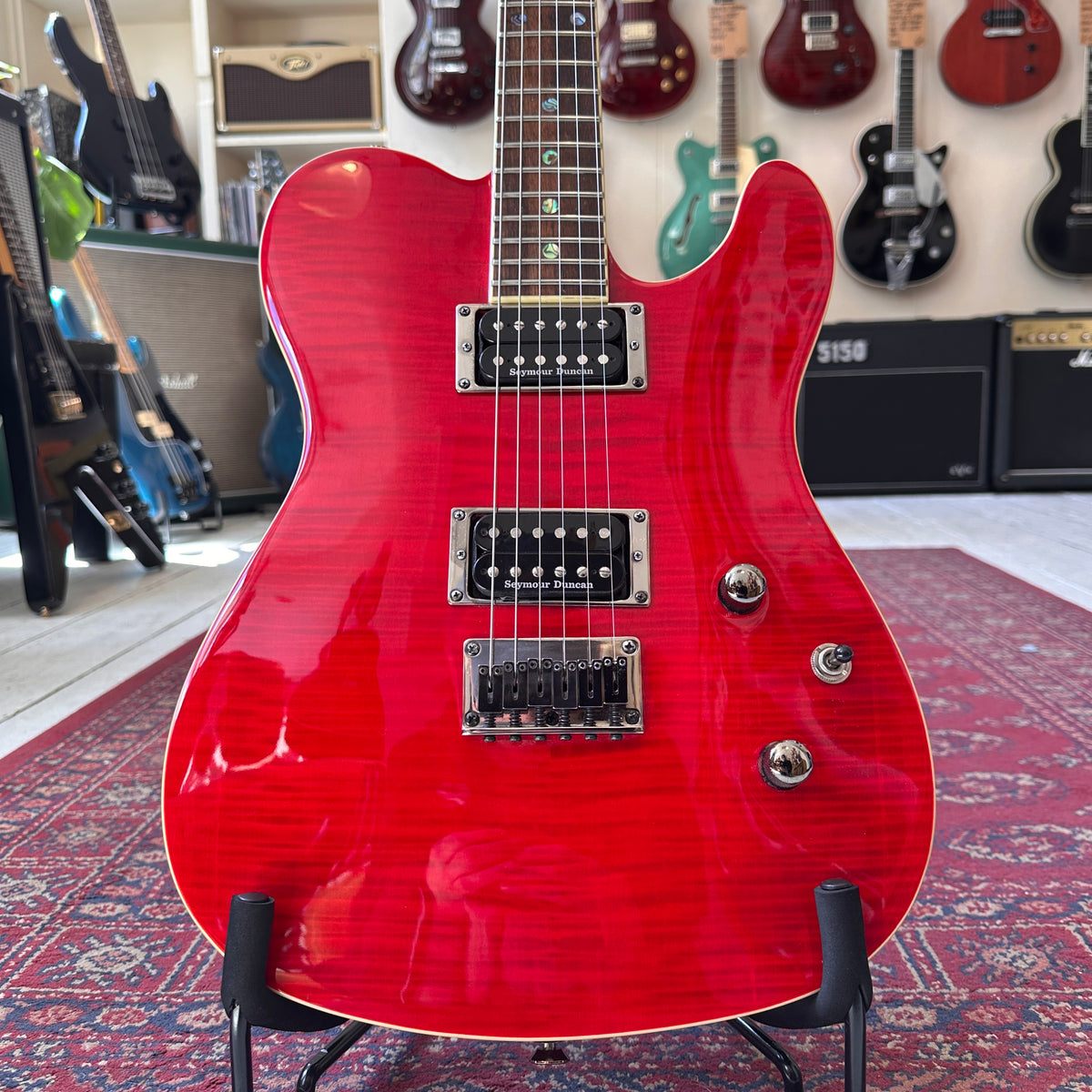 Fender FMT Telecaster - Crimson Red Transparent - Preowned