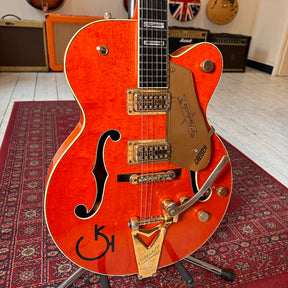 1992 Gretsch 6120 Nashville G Brand - Transparent Orange - OHSC - Preowned