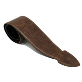 Leathergraft Guitar Strap 4 inch FAB Softy - Dark Brown