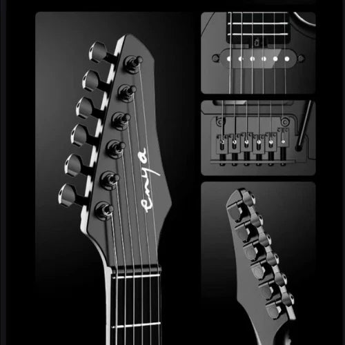 Enya Nova Go Inpsire Electric Smart Guitar with Built-in Amp & Effects - Black