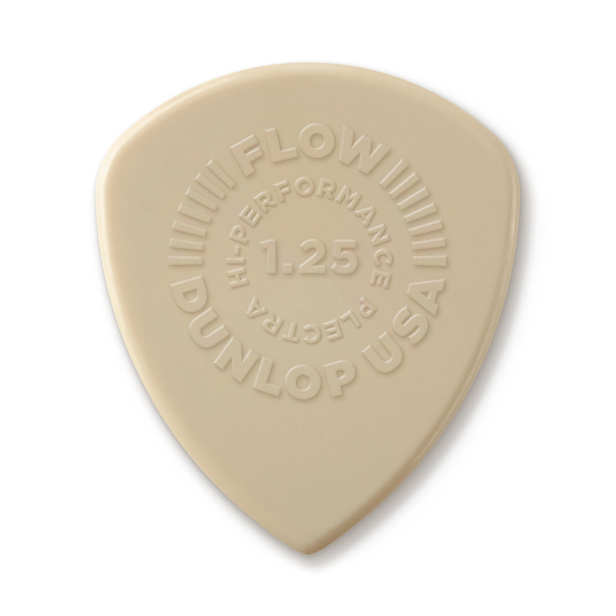 Jim Dunlop Flow Nylon Plectrum Pack - 12 Pack - 1.25mm
