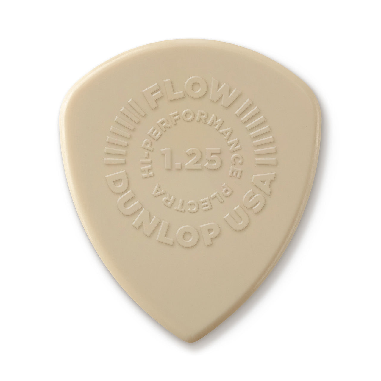 Jim Dunlop Flow Nylon Plectrum Pack - 12 Pack - 1.25mm