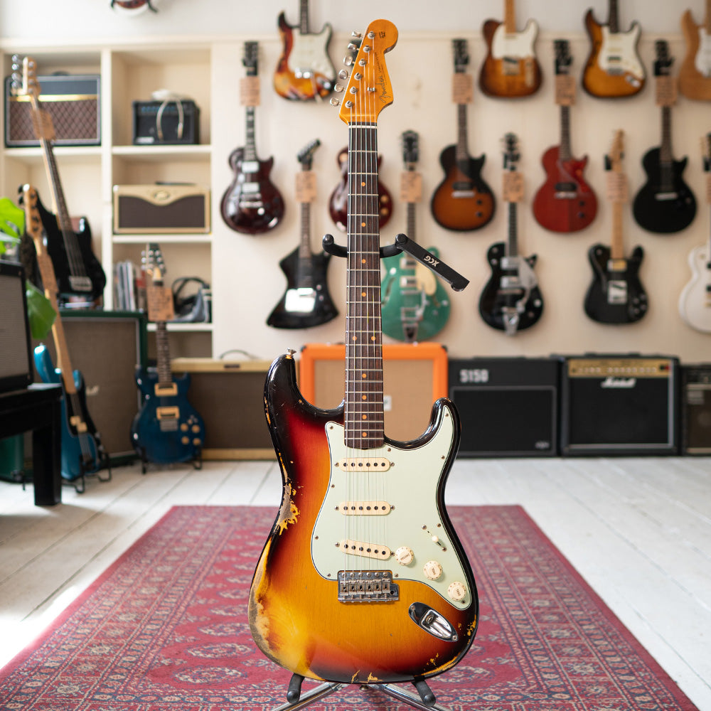 2019 Fender Custom Shop LTD Edition '59 Heavy Relic - 3 Tone Sunburst - OHSC - Preowned