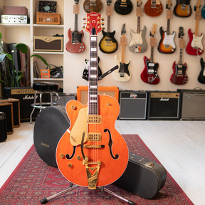 1995 Gretsch 6120LH 'Lefty' - Orange Stain - OHSC - Preowned