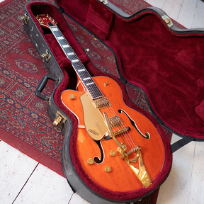 1995 Gretsch 6120LH 'Lefty' - Orange Stain - OHSC - Preowned