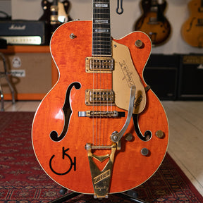 1992 Gretsch 6120 Nashville G Brand - Transparent Orange - OHSC - Preowned