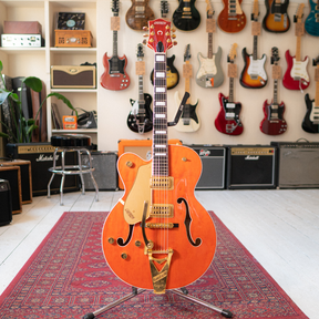 1995 Gretsch 6120LH 'Lefty' - Orange Stain - OHSC - Preowned