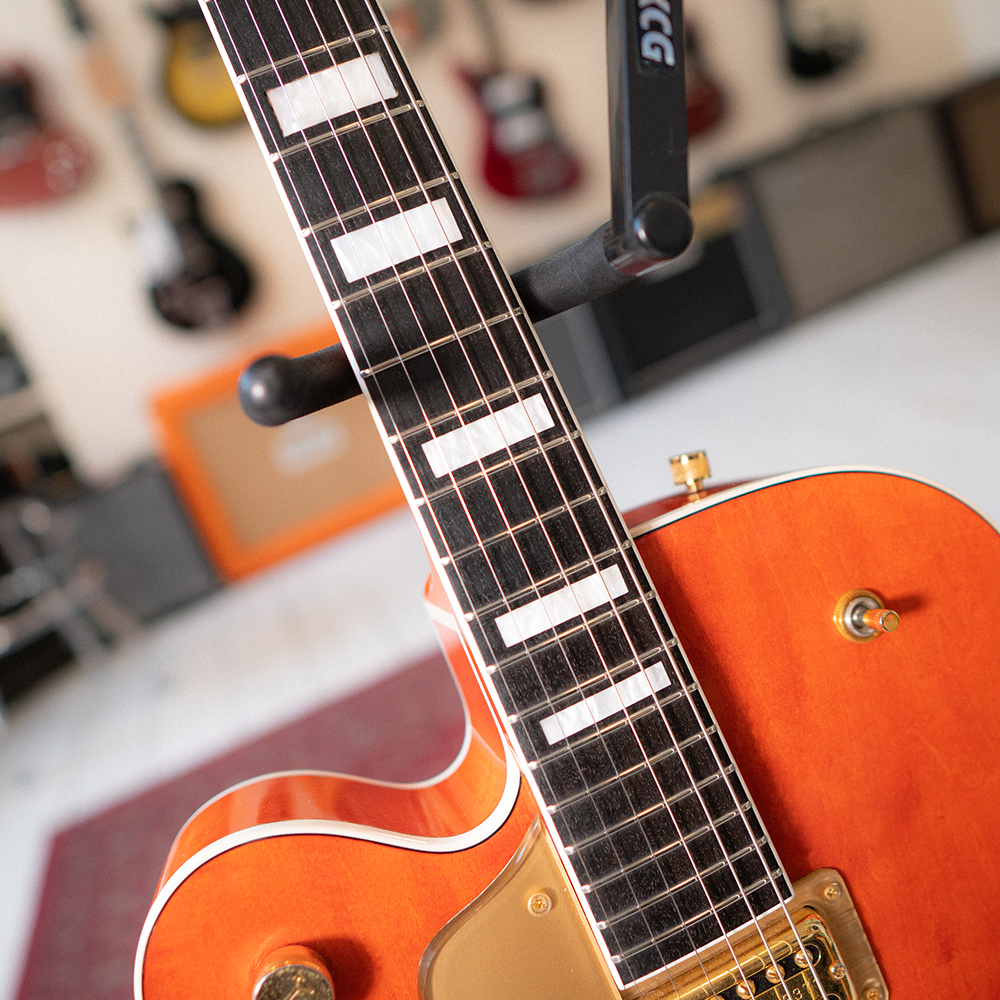 1995 Gretsch 6120LH 'Lefty' - Orange Stain - OHSC - Preowned