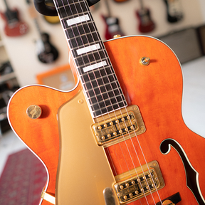 1995 Gretsch 6120LH 'Lefty' - Orange Stain - OHSC - Preowned